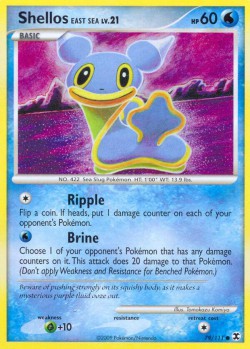 Carte Pokémon: Shellos East Sea