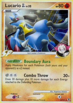 Carte Pokémon: Lucario GL