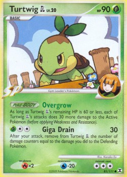 Carte Pokémon: Turtwig GL