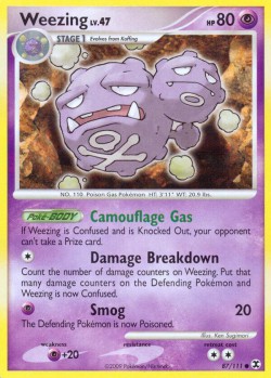 Carte Pokémon: Weezing