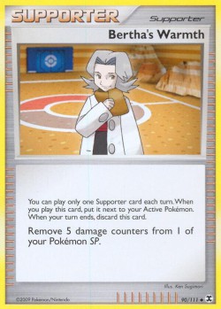 Carte Pokémon: Bertha's Warmth