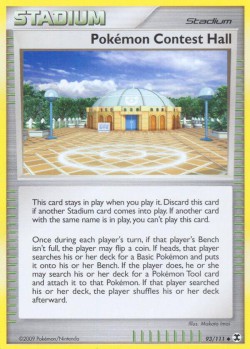Carte Pokémon: Pokémon Contest Hall