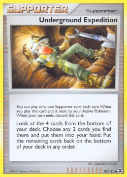 Carte Pokémon: Underground Expedition