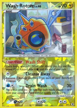Carte Pokémon: Wash Rotom