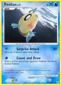 Carte Pokémon: Feebas