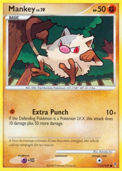 Carte Pokémon: Mankey