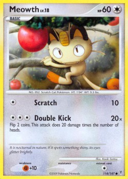 Carte Pokémon: Meowth