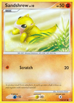 Carte Pokémon: Sandshrew