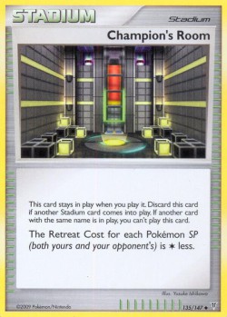 Carte Pokémon: Champion's Room