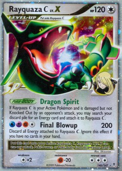 Carte Pokémon: Rayquaza C LV.X