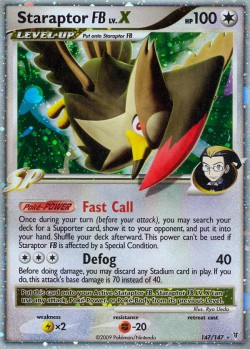 Carte Pokémon: Staraptor FB LV.X