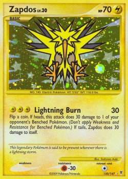 Carte Pokémon: Zapdos