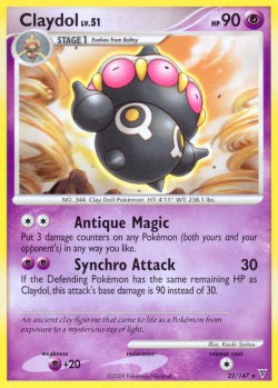 Carte Pokémon: Claydol