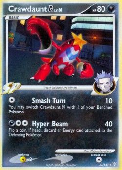 Carte Pokémon: Crawdaunt G
