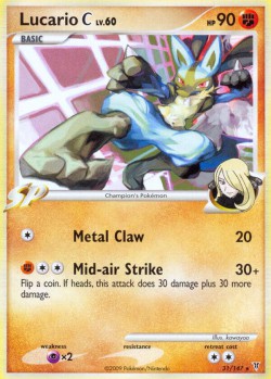 Carte Pokémon: Lucario C