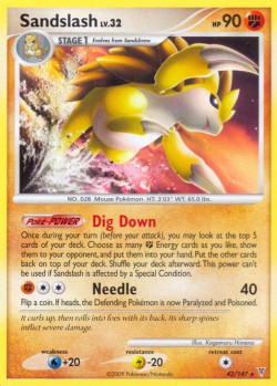 Carte Pokémon: Sandslash