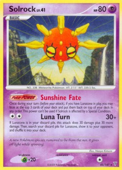 Carte Pokémon: Solrock