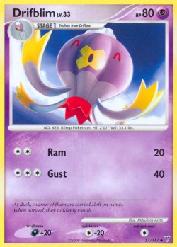 Carte Pokémon: Drifblim