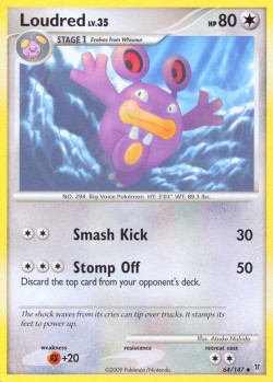 Carte Pokémon: Loudred