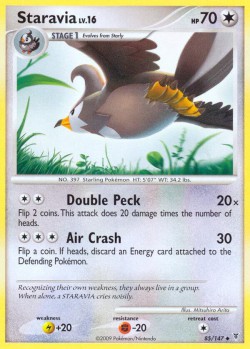 Carte Pokémon: Staravia