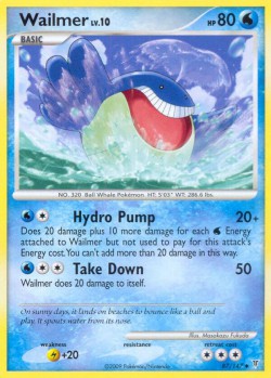 Carte Pokémon: Wailmer