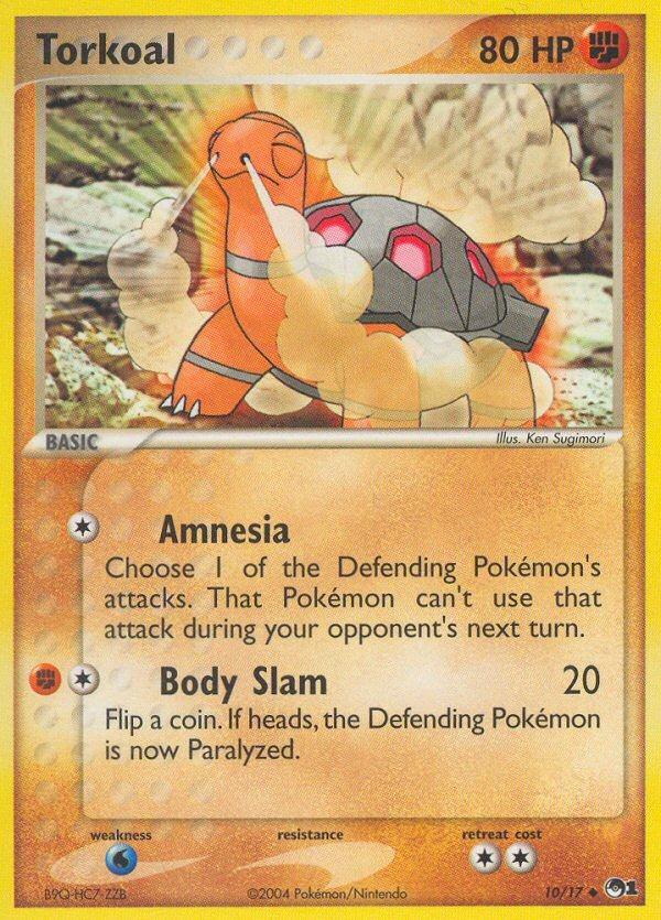 Carte Pokémon: Torkoal [Chartor]