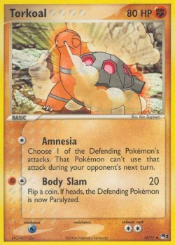Carte Pokémon: Torkoal
