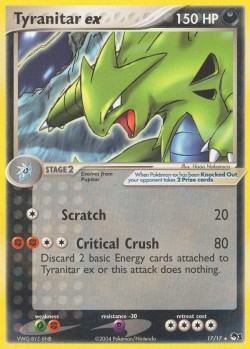 Carte Pokémon: Tyranitar ex