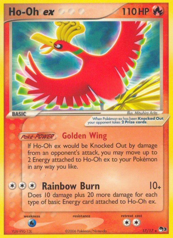Carte Pokémon: Ho-Oh ex [Ho-Oh ex]