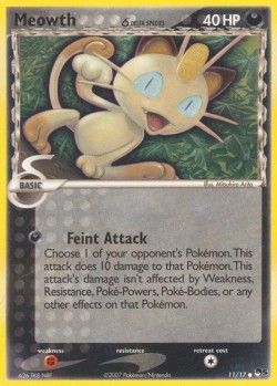 Carte Pokémon: δ Meowth