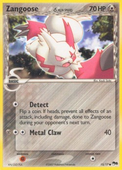 Carte Pokémon: Zangoose δ