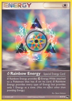 Carte Pokémon: δ Rainbow Energy