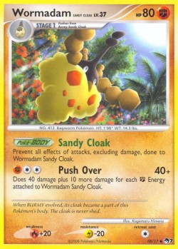 Carte Pokémon: Wormadam Sandy Cloak