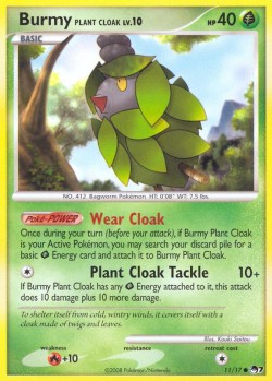 Carte Pokémon: Burmy Plant Cloak