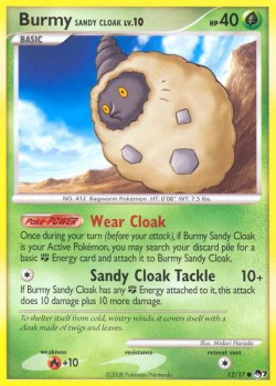 Carte Pokémon: Burmy Sandy Cloak