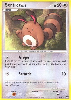 Carte Pokémon: Sentret