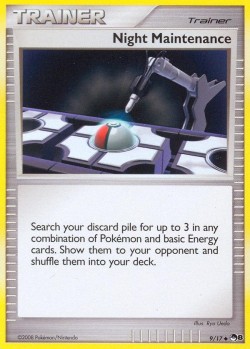 Carte Pokémon: Night Maintenance