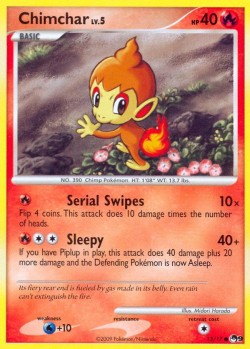 Carte Pokémon: Chimchar
