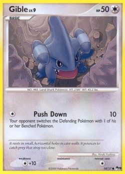 Carte Pokémon: Gible