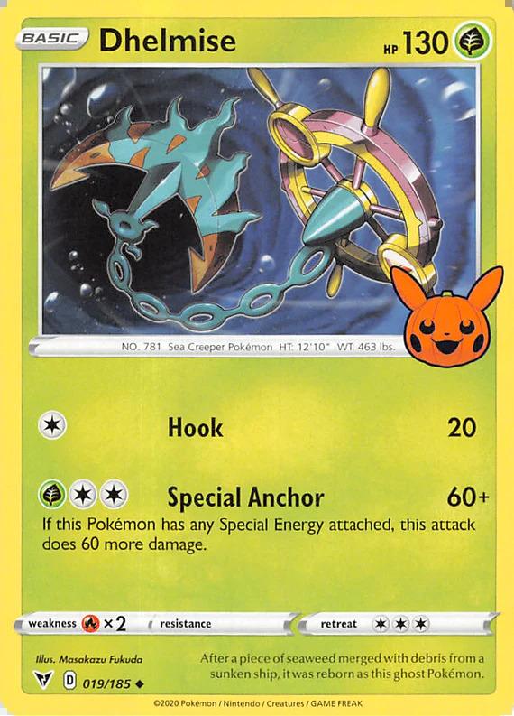 Carte Pokémon: Dhelmise [Sinistrail]