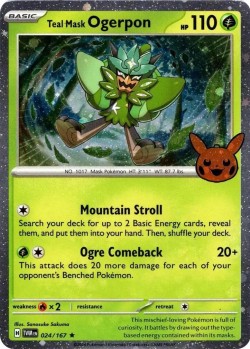 Carte Pokémon: Teal Mask Ogerpon