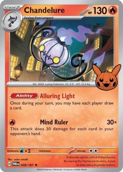 Carte Pokémon: Chandelure