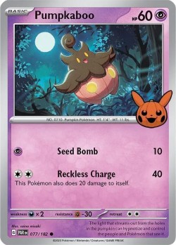 Carte Pokémon: Pumpkaboo
