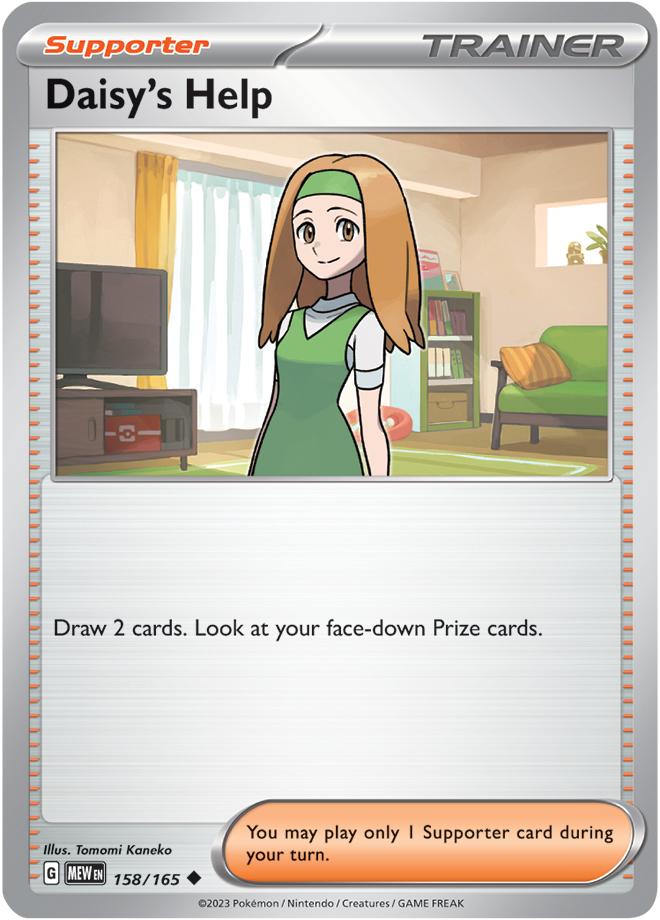 Carte Pokémon: Daisy's Help [Aide de Nina]