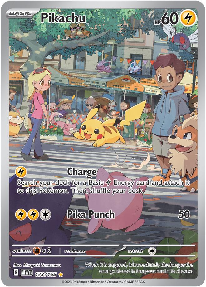 Carte Pokémon: Pikachu [Pikachu]