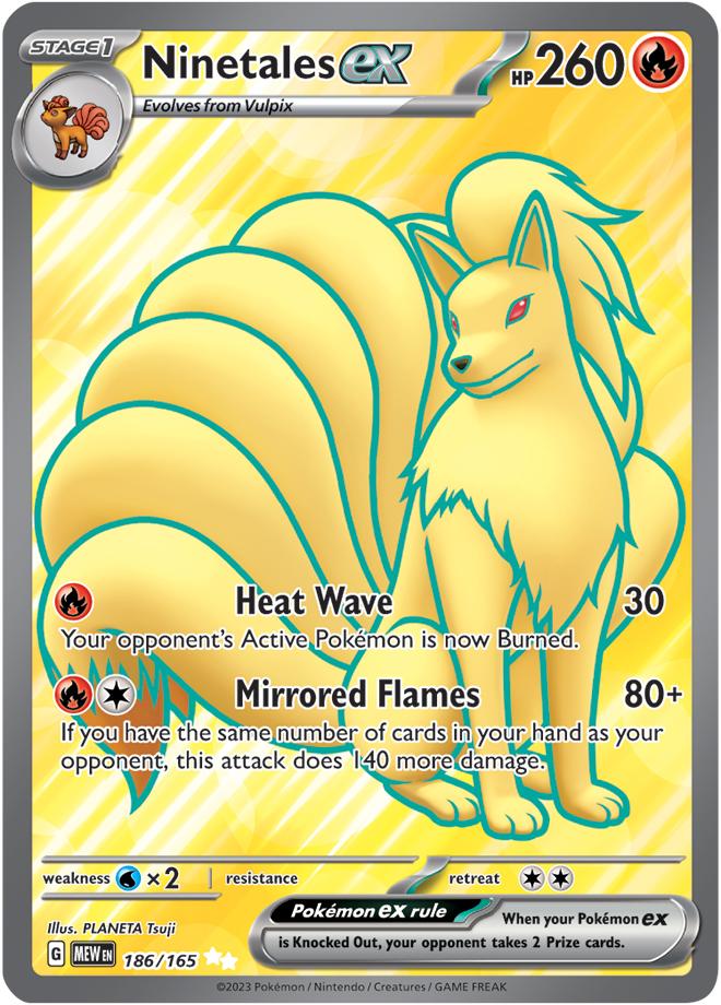 Carte Pokémon: Ninetales ex [Feunard ex]