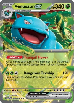 Carte Pokémon: Venusaur ex