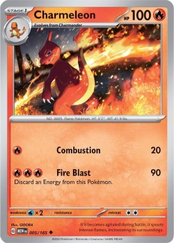 Carte Pokémon: Charmeleon