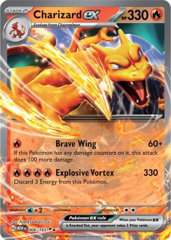Carte Pokémon: Charizard ex