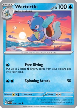 Carte Pokémon: Wartortle